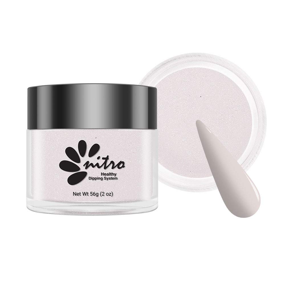 Nitro Dipping Powder Color 020 (NO056) - Professional Nail Dip Powder for Salon & Home Manicures - Long Lasting & Easy to Apply - Perfect for Nail Art, French Tips & DIY Nail Designs