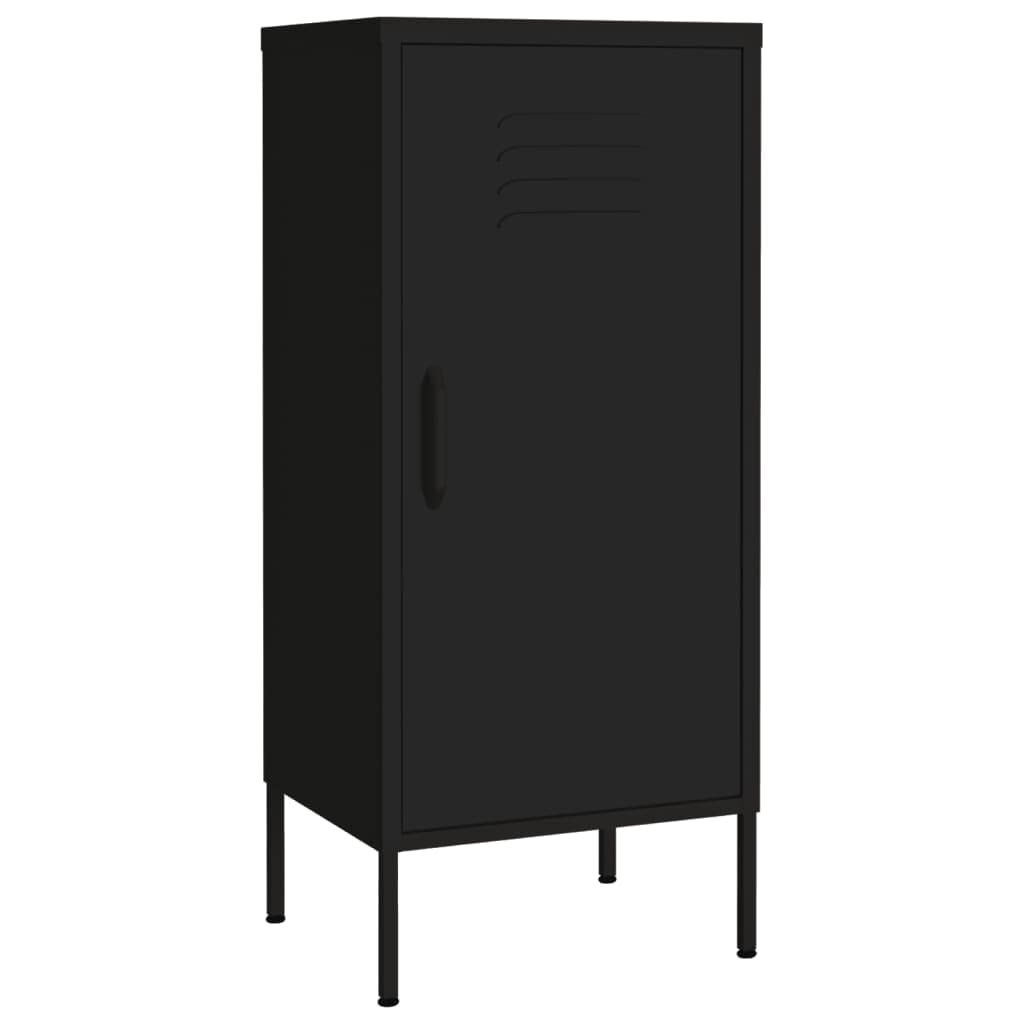 Black Steel Storage Cabinet 16.7