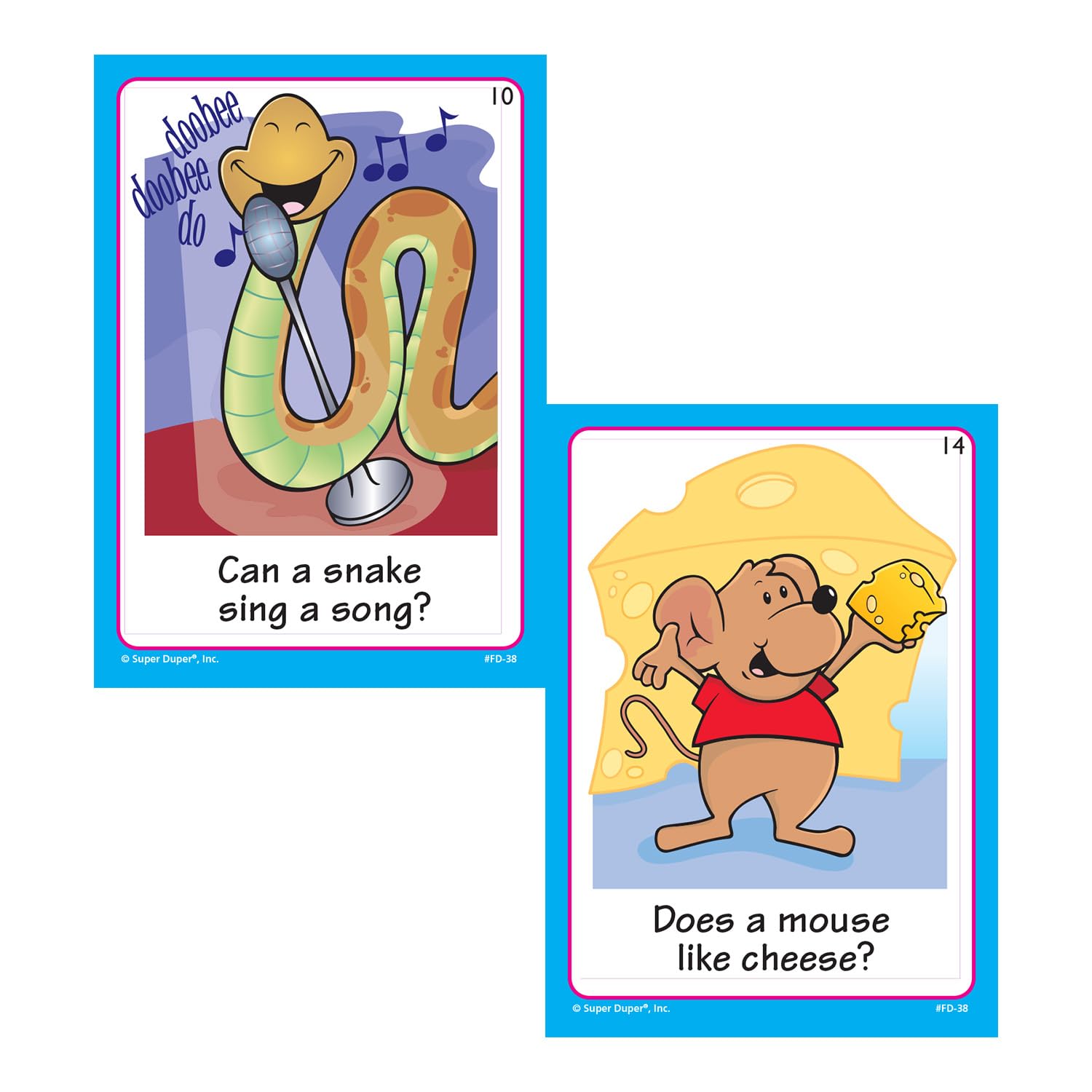 Super Duper Publications | Yes or No? Fun Deck Flash Cards | Educational Learning Games for Kids | Improve Language & Decision Skills at Home or School