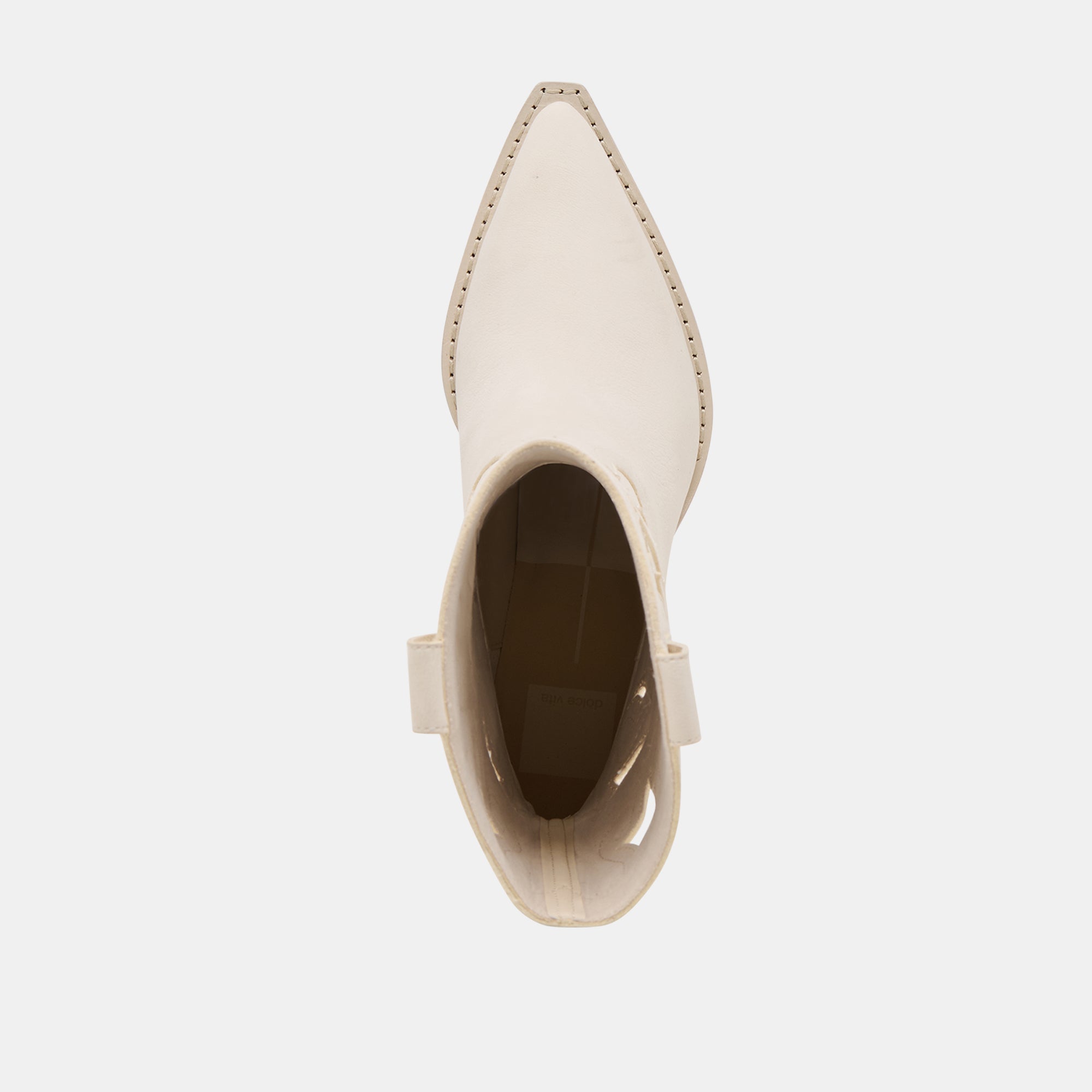 RAVENA Women's Off-White Nubuck Ankle Boots - Comfortable Casual Shoes for Fall & Winter, Perfect for Office, Dating and Daily Wear
