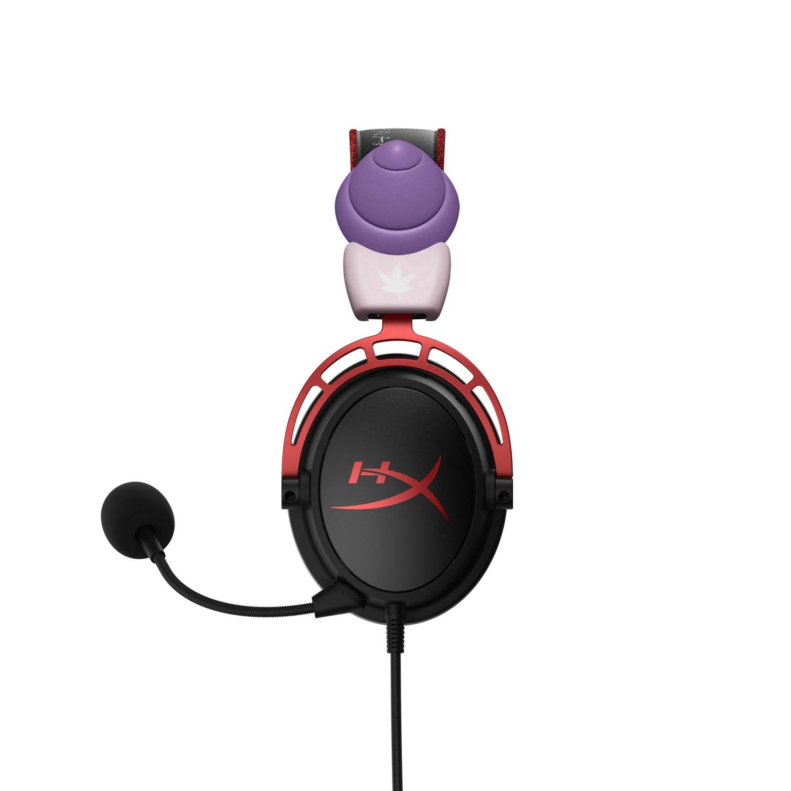 MapleStory Pink Bean Horns Headset Accessory - Cute Gaming Ears for Cosplay & Streamers | Perfect for Anime Conventions & Live Streaming