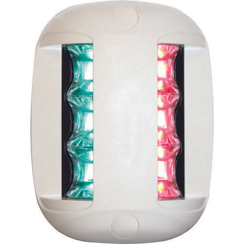 Bi-Color LED Navigation Light - 12/24V DC Vertical Mount Marine Boat Light for Safe Night Sailing & Docking