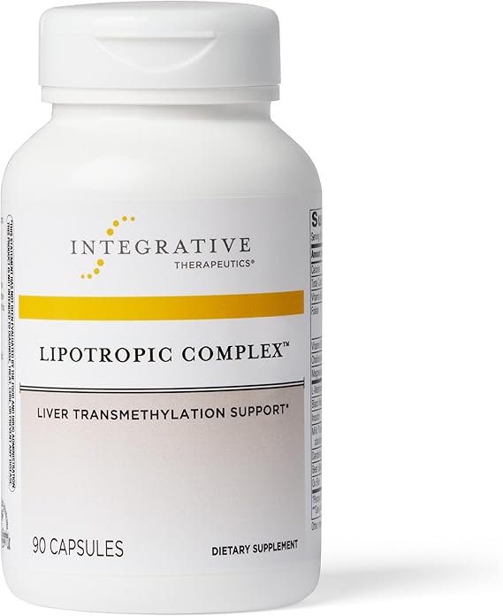 Integrative Therapeutics Lipotropic Complex - Liver Support & Fat Metabolism Supplement for Detox & Weight Management - Ideal for Daily Wellness & Detox Routines