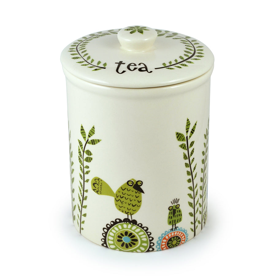 Birdlife Tea Storage Jar Replacement Lid - Airtight Seal for Freshness - Perfect for Tea, Coffee & Spice Storage at Home or Office