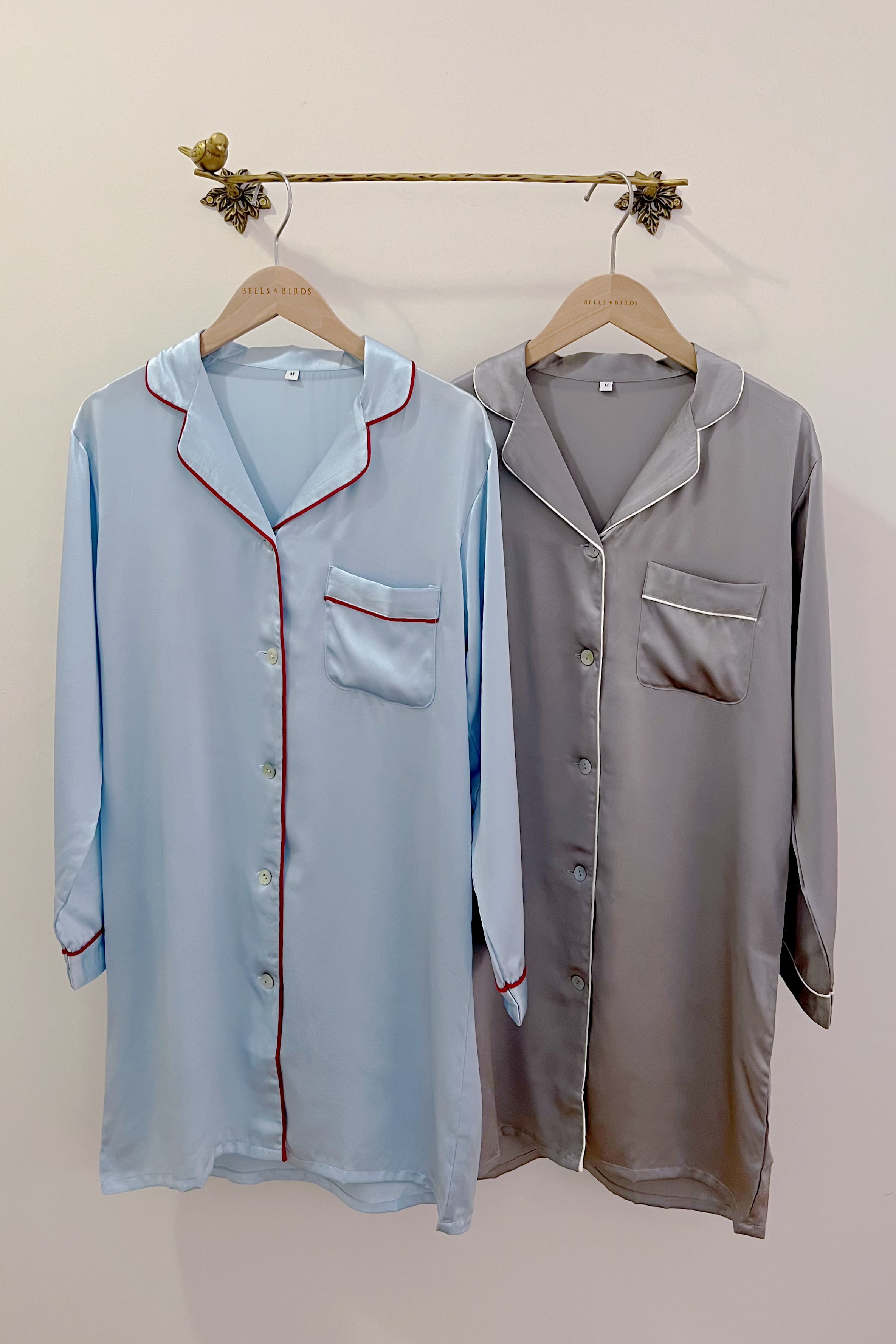 Luxury Mulberry Silk Sleepshirt for Women - 100% Pure Silk Nightgown for Comfortable Sleep & Relaxation - Perfect for Bedtime, Lounging, and Spa Nights