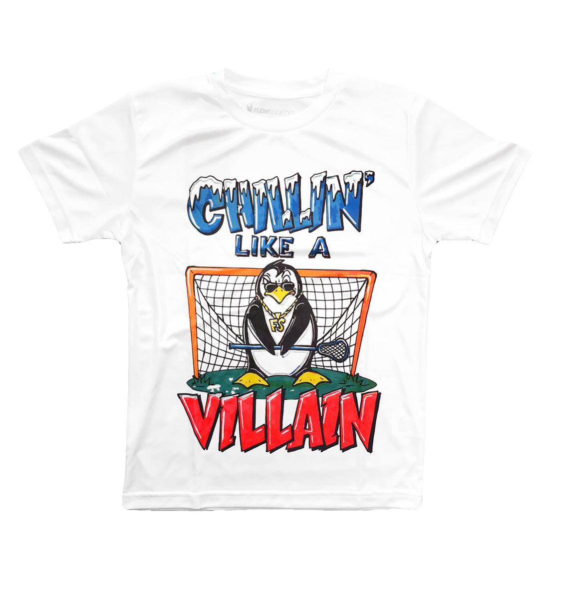 Youth Chillin' Villain Graphic Tee Shirt - Trendy Streetwear for Teens & Young Adults - Perfect for Casual Outfits, Parties, and Everyday Wear