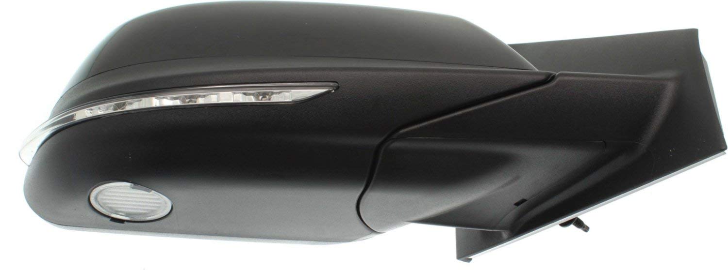 Power Heated Side Mirrors with Signal Light & Blind Spot Monitor for Ford Edge 2011-2014 - Driver & Passenger Memory Mirrors with Puddle Lamp | Perfect for Winter Driving & Night Visibility