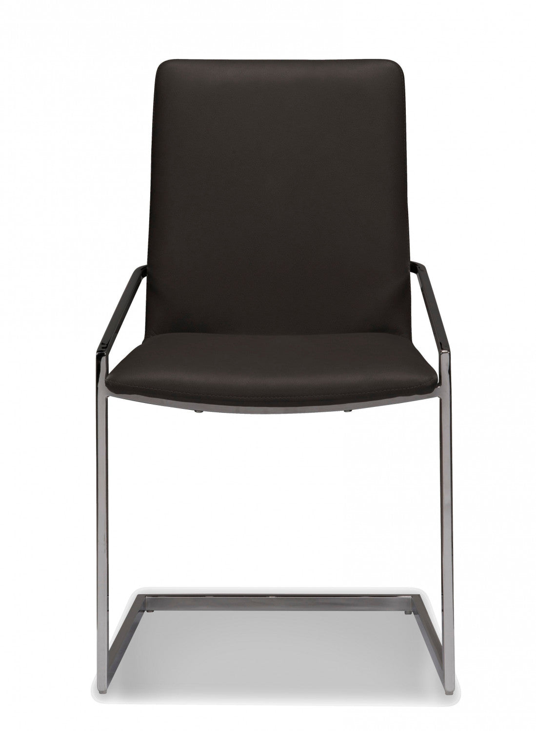 Ariya Modern Dining Chairs Set of 2 - Dark Grey Upholstered Kitchen Chairs for Dining Room, Breakfast Nook & Small Spaces