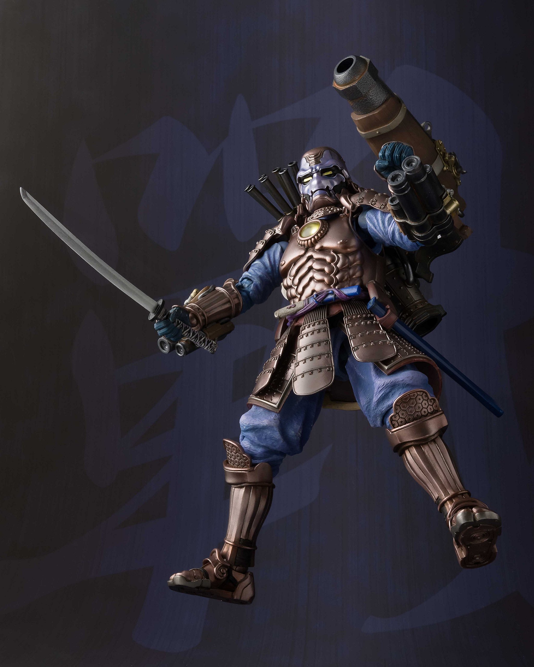 Bandai Tamashii Nations Meisho Manga Realization Koutetsu Samurai War Machine Marvel Action Figure - Collectible Anime Toy for Display & Cosplay - Perfect for Marvel Fans & Anime Collectors