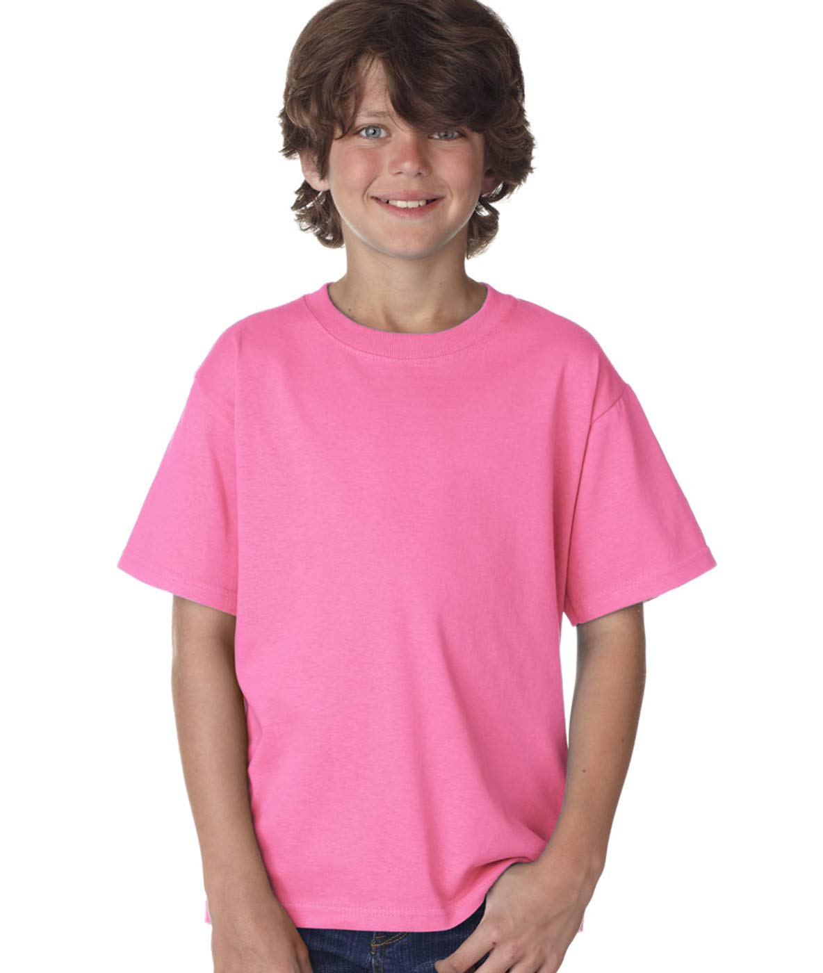 Fruit of the Loom Boys' Comfort-Fit T-Shirts - Soft Cotton Short Sleeve Tees for Everyday Wear, School & Play | Pack of 5