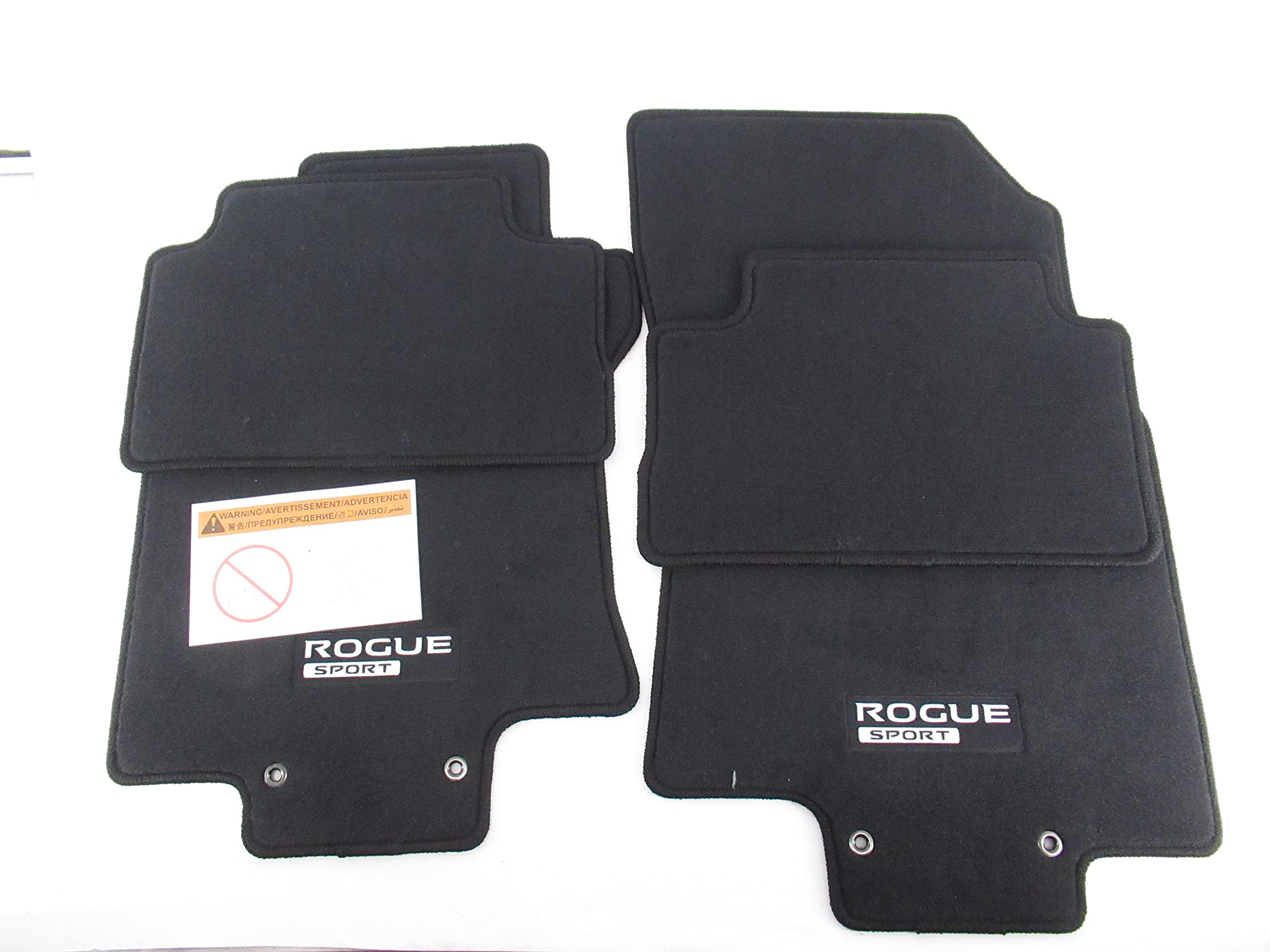 OEM Genuine Nissan Carpeted Floor Mats 4-Piece Set - T99E2-6MA0B & T99E26MA0B - Perfect for Sedans, SUVs, and Daily Commuting