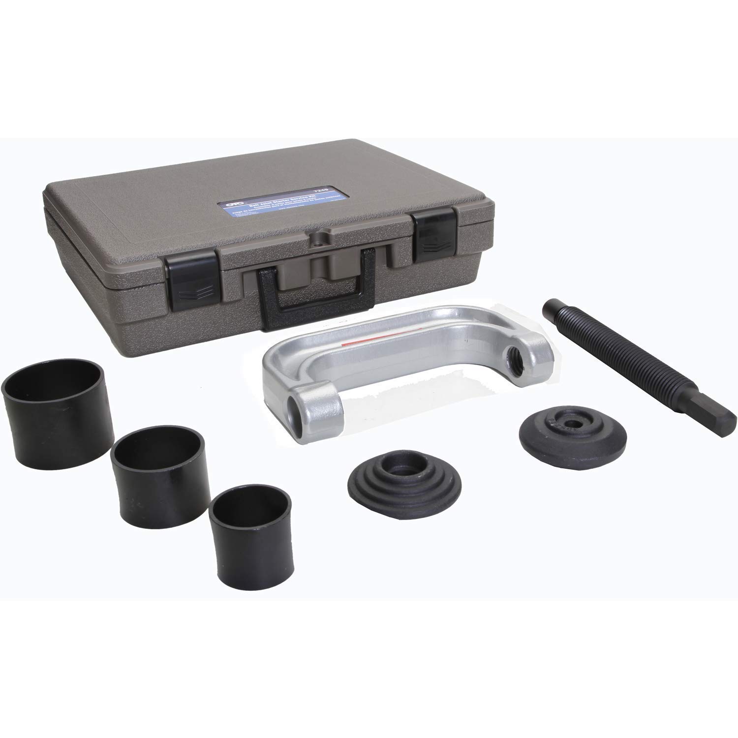 OTC 7249 Ball Joint, U-Joint, and Brake Anchor Pin Service Kit with Durable Storage Case - Complete Automotive Repair Tool Set for Suspension & Brake Maintenance (Gray)