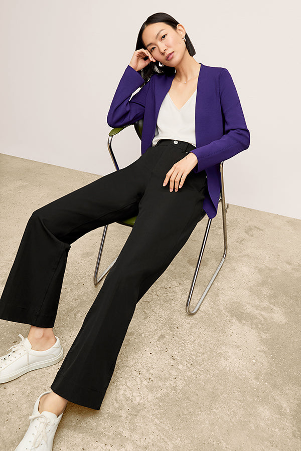 Milo Wide Leg Eco-Friendly Jeans - Better Than Denim in Black | Sustainable Fashion for Women, Casual Wear & Everyday Comfort