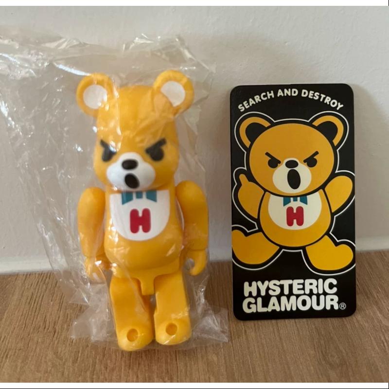 Bearbrick Series 20 SUPER Secret HYSTERIC GLAMOUR 100% Collectible Figure - Limited Edition Japanese Designer Toy for Display & Collection - Perfect for Home Decor, Office Display, and Anime Merchandise Enthusiasts