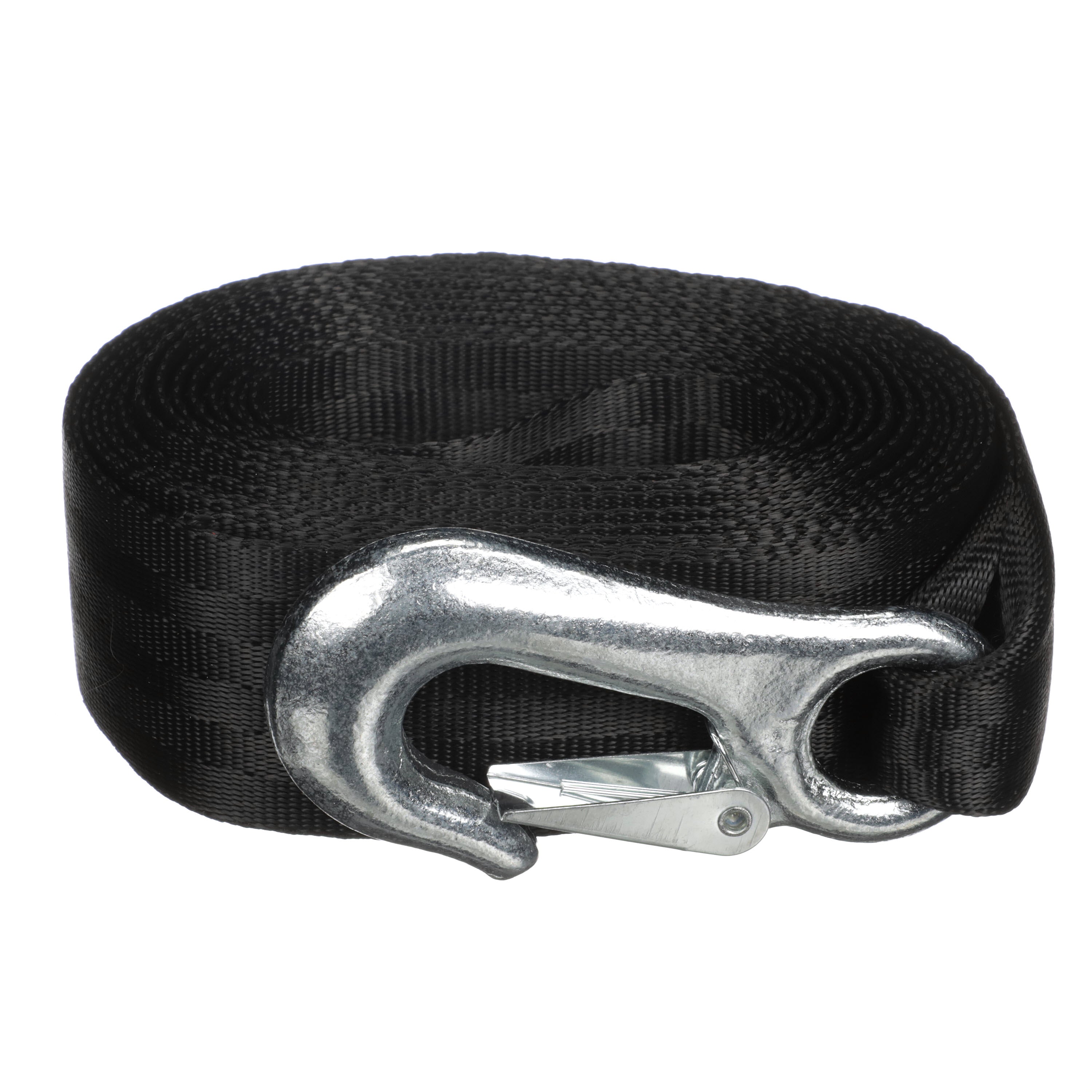 20 Ft. Winch Loop Strap in Black - Heavy Duty Towing & Recovery Strap for Trucks, SUVs, and Off-Road Vehicles - Perfect for Off-Roading, Towing, and Vehicle Recovery Scenarios