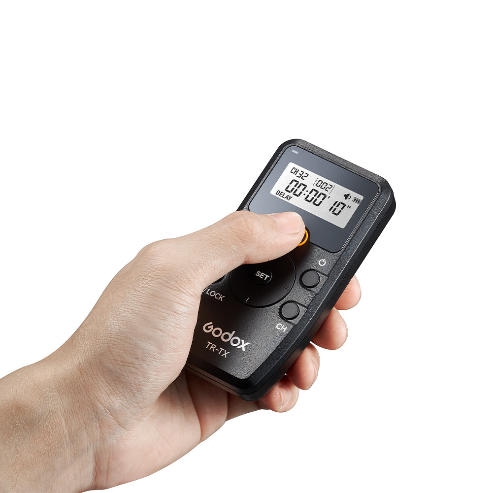 Godox TR OP12 Wireless Timer Remote Control for Olympus OP12 - Perfect for Outdoor Photography, Studio Shoots & Group Photos