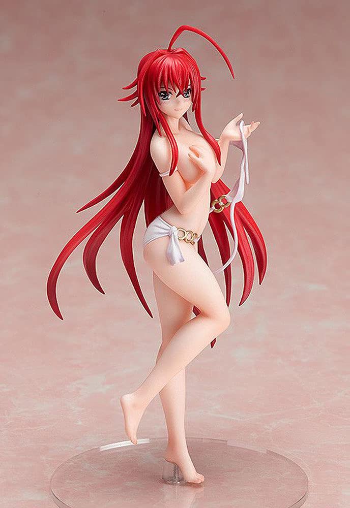 Japanese Anime High School DxD Rias Gremory & Himejima Akeno 13CM Removable Action Figures - Limited Edition Swimwear Collectible Model for Adults | Anime Decor, Gift for Fans, Display for Home & Office