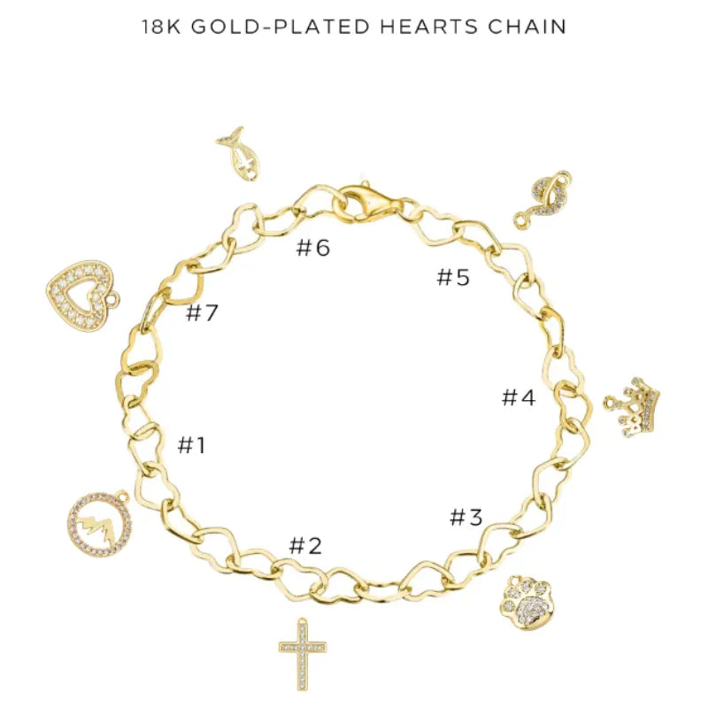 Elegant Charm Bracelet with Assorted Charms - Fashion Jewelry for Women - Perfect Gift for Birthday, Anniversary & Special Occasions