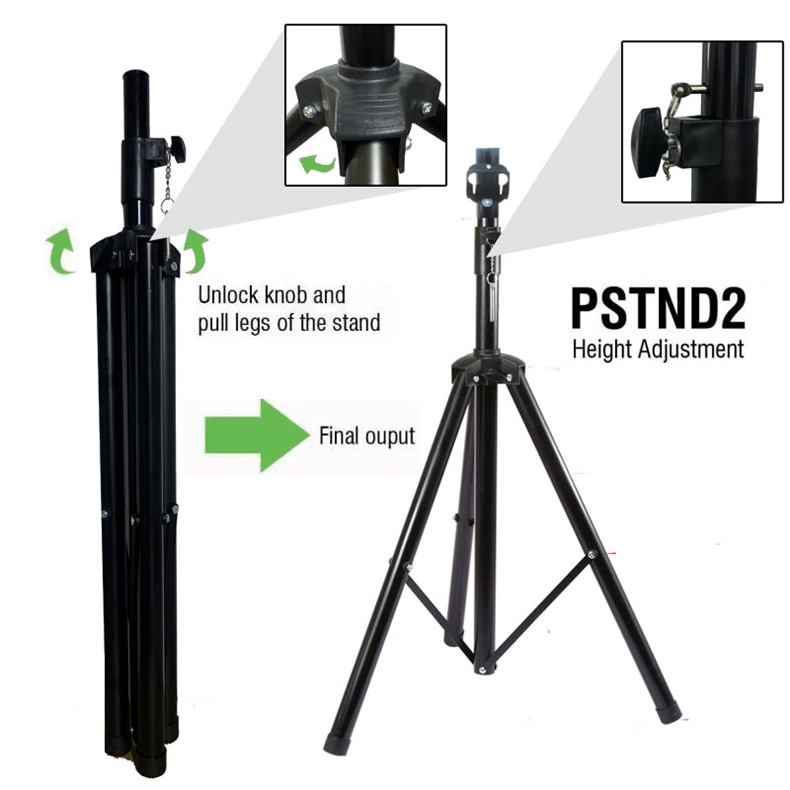 3D Hologram Fan Stand with Adjustable Height (39.4-69 Inch) - Heavy Duty 150lbs Capacity Base for Holographic Displays - Perfect for Retail Stores, Trade Shows & Event Marketing