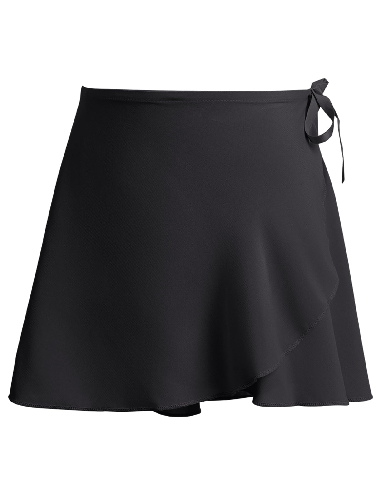 Phoeswan Chiffon Ballet Wrap Skirt for Girls & Women - Elastic Tie Dance & Skating Skirt for Ballet, Yoga, and Performance