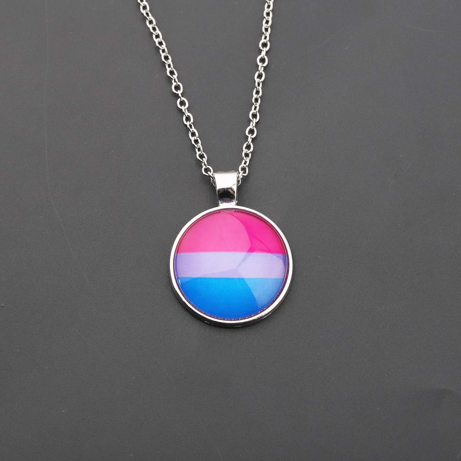 CHOORO Rainbow Pride Keychain - LGBT Jewelry Gift for Gay, Bisexual & Transgender - Perfect for Pride Month, LGBTQ+ Events & Everyday Carry