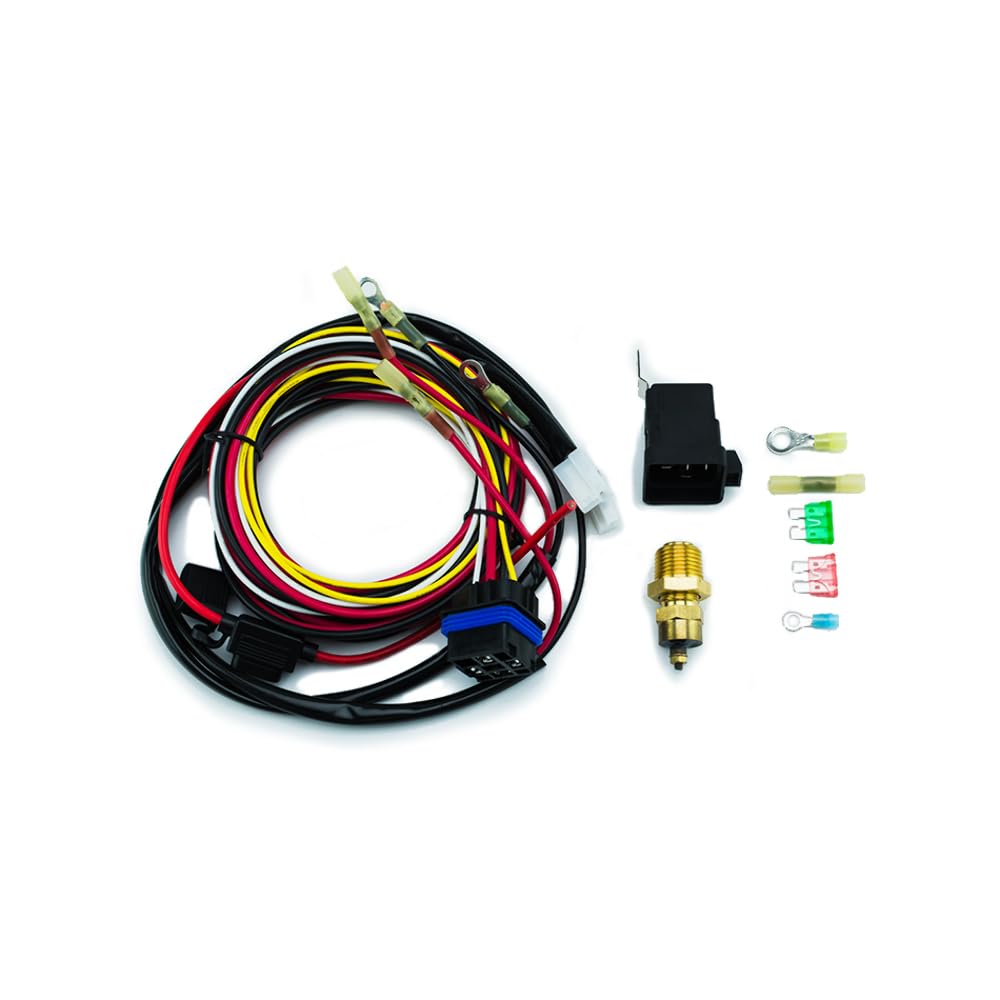 COLD CASE Radiators EF-1 Electric Fan Relay Wiring Kit - Universal Cooling System Upgrade for Cars, Trucks & SUVs - Perfect for Engine Overheating Prevention & Performance Tuning