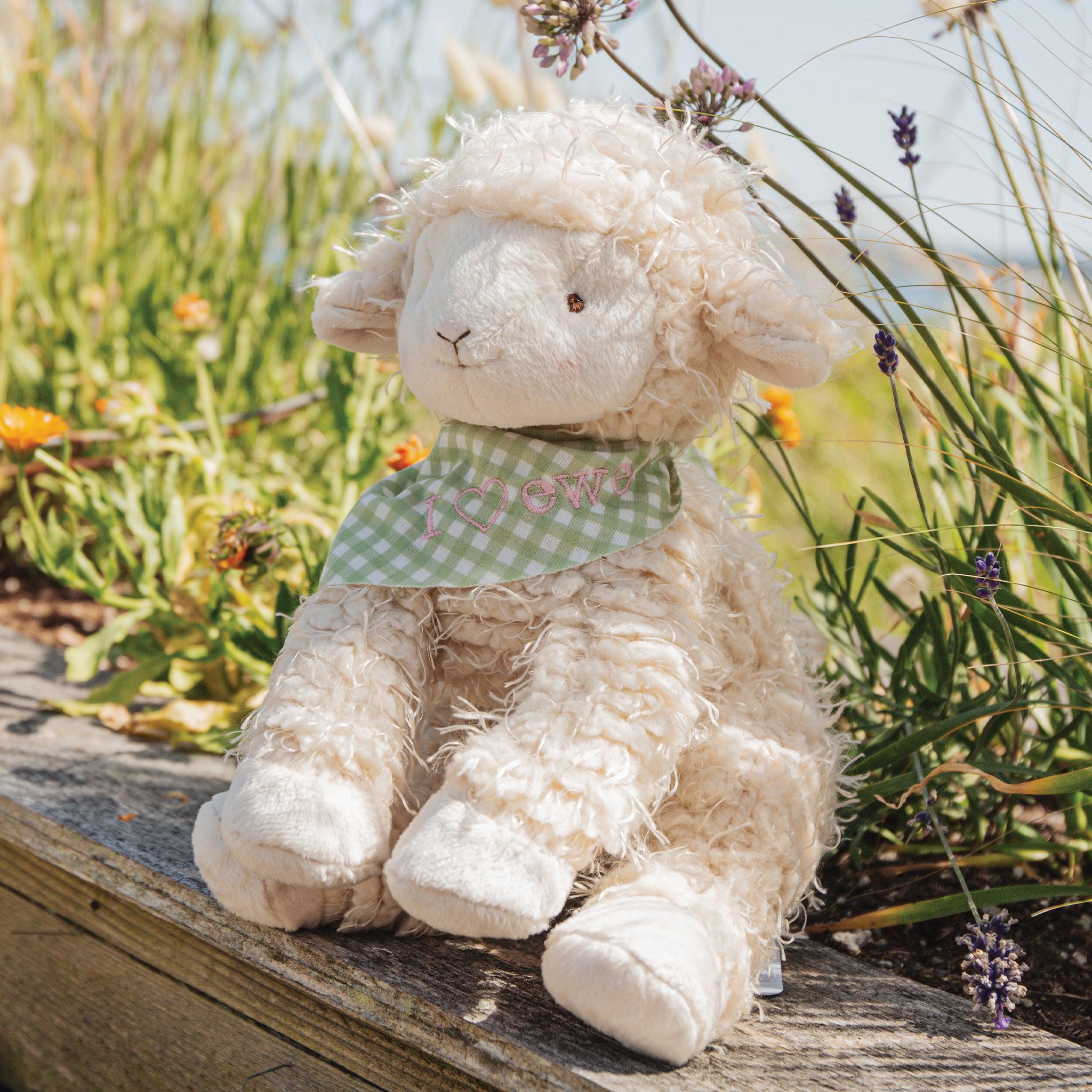 Sheep the Sheep Plush Toy - Soft & Cuddly Stuffed Animal for Kids, Perfect for Bedtime, Playtime & Gifts | Adorable Nursery Decor & Comfort Companion