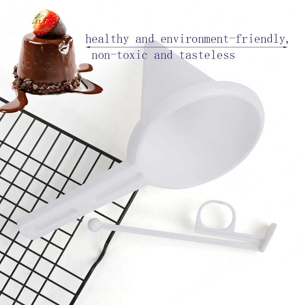 **Pancake Batter Dispenser - Handheld Funnel Dispenser for Buttercream Frosting & Chocolate - Perfect for Baking, Pancakes, Cupcakes & DIY Desserts**