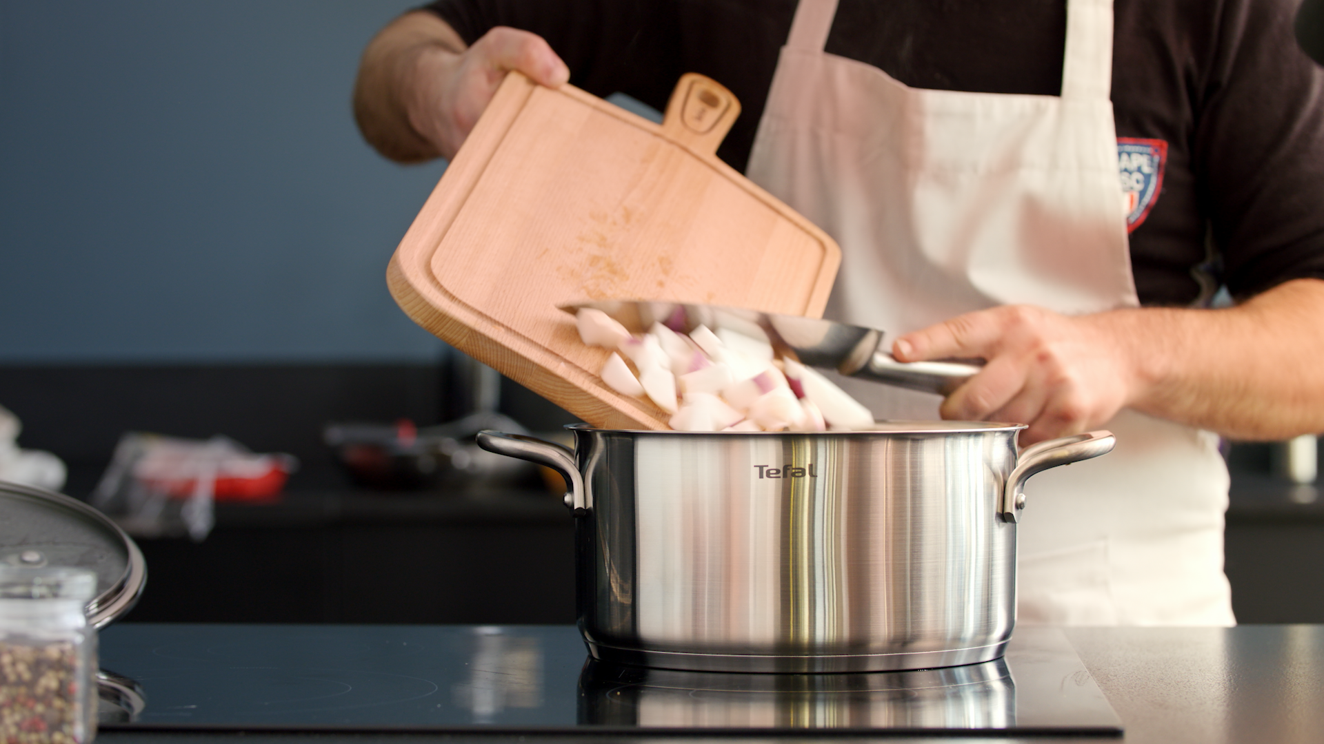 Tefal Virtuoso Stainless Steel Induction Stewpot 20cm/3.1L with Lid - Premium Cookware for Soups, Stews & Slow Cooking | Perfect for Gas, Electric & Induction Stoves