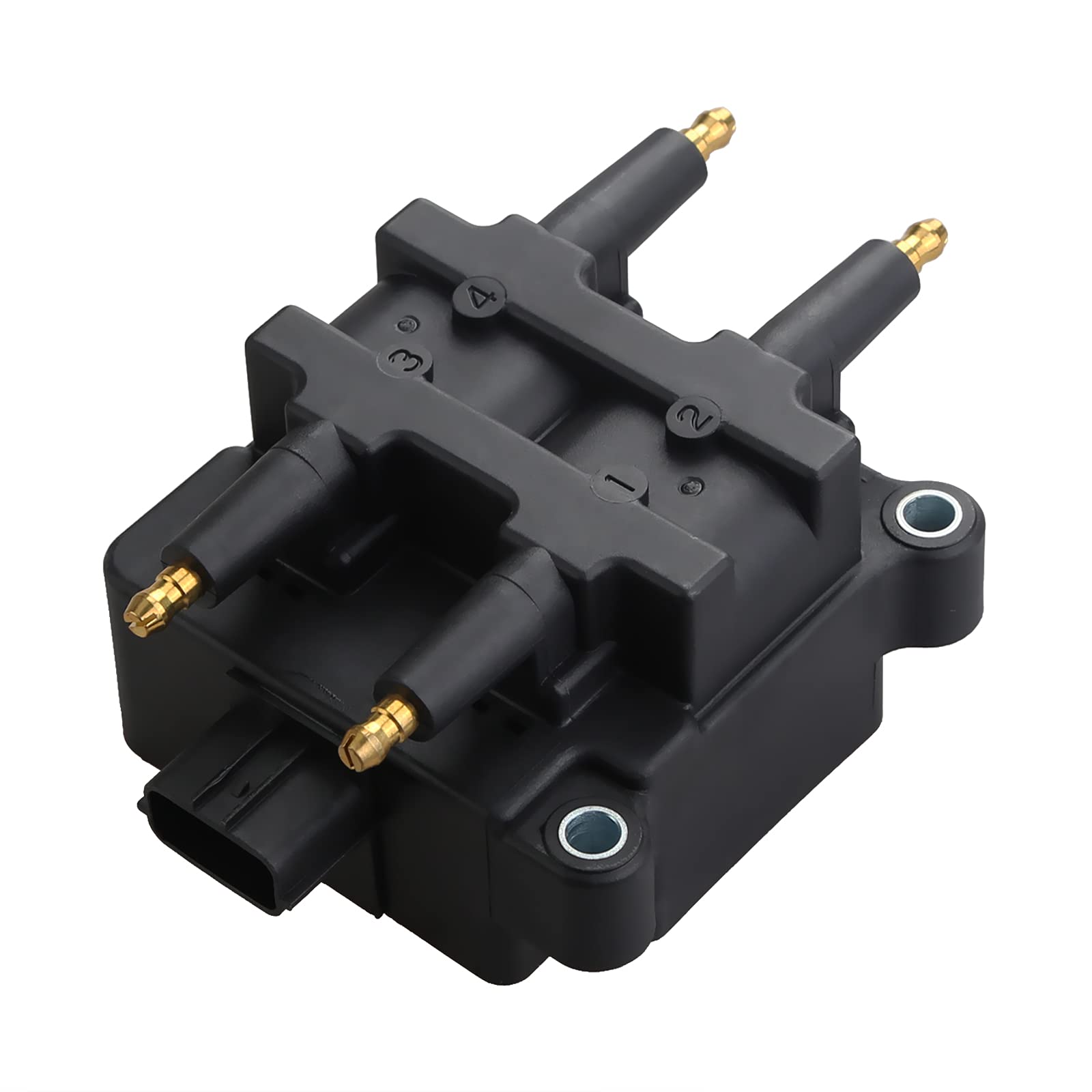 JDMON Ignition Coil Replacement for Subaru Impreza Baja 1999-2006 & Outback Legacy 1997-2005 - Compatible with 2.2L 2.5L Engines (Fits OEM Part #22433-AA410, 22433-AA5704) - High Performance Spark Plug Coil for Smooth Engine Start & Acceleration
