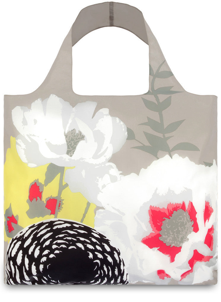 LOQI PRIMA Collection Reusable Tote Bag - Eco-Friendly Shopping Bag for Groceries, Beach & Travel | Lightweight Foldable Carryall with Stylish Design