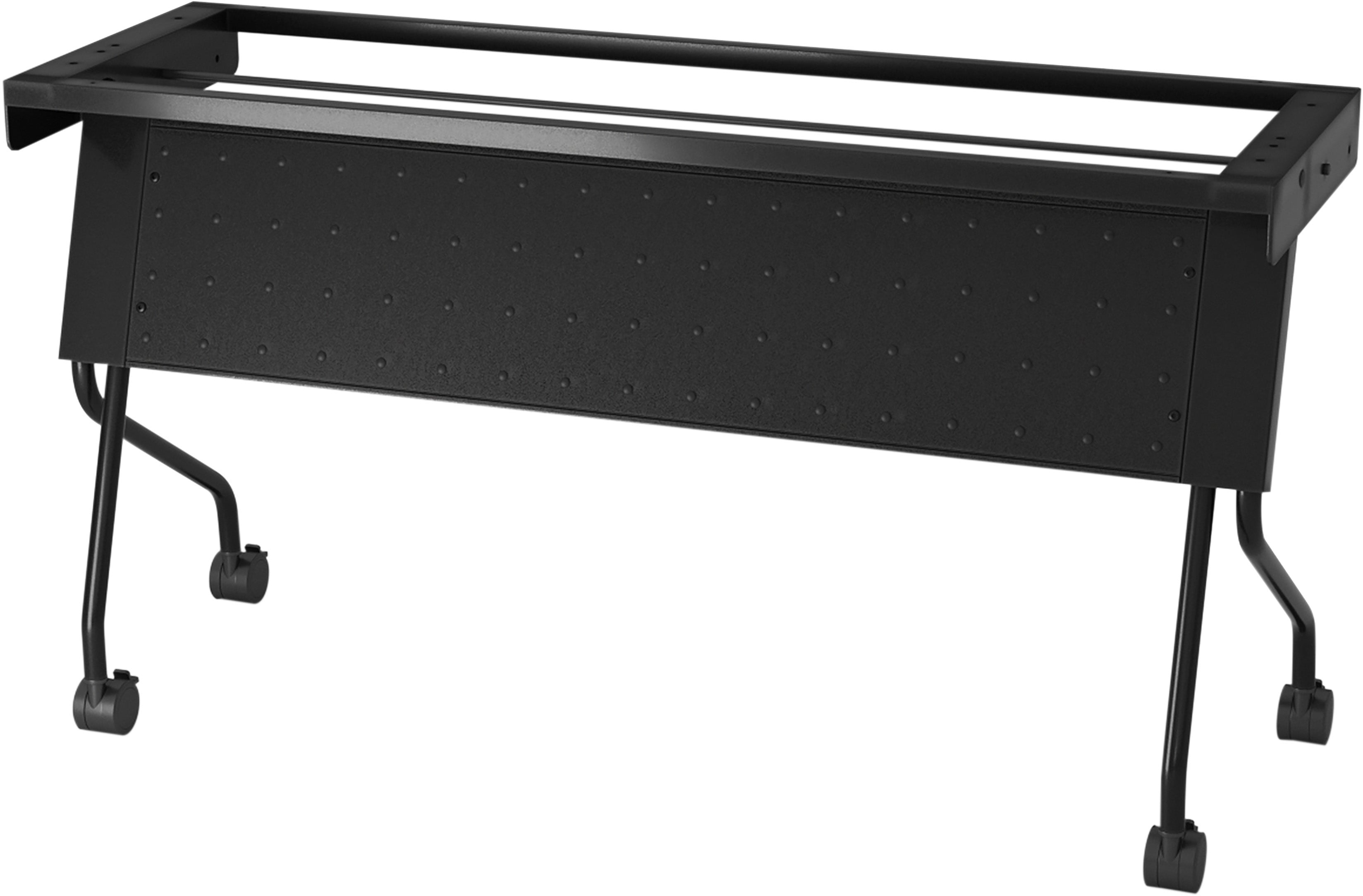 Office Star 842FM Training Table Frame with Modesty Top - Durable & Adjustable Height for Office Meetings, Classrooms & Training Sessions
