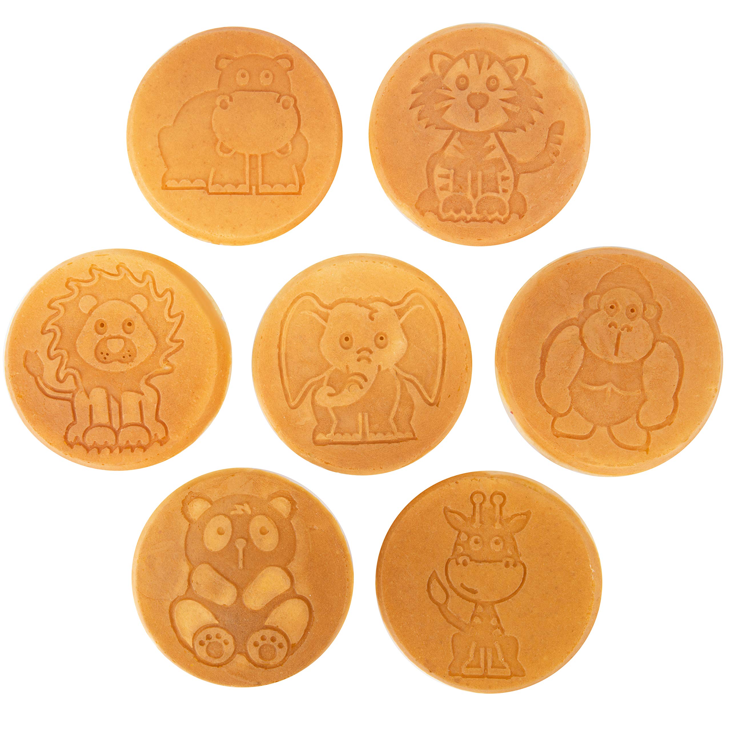 Nonstick Animal Mini Pancake Pan - Make 7 Zoo Animal Pancakes (Elephant, Giraffe & More) | Fun Breakfast Griddle for Kids, Easy to Clean | Perfect for Family Breakfast, Birthday Parties & Holiday Gifts