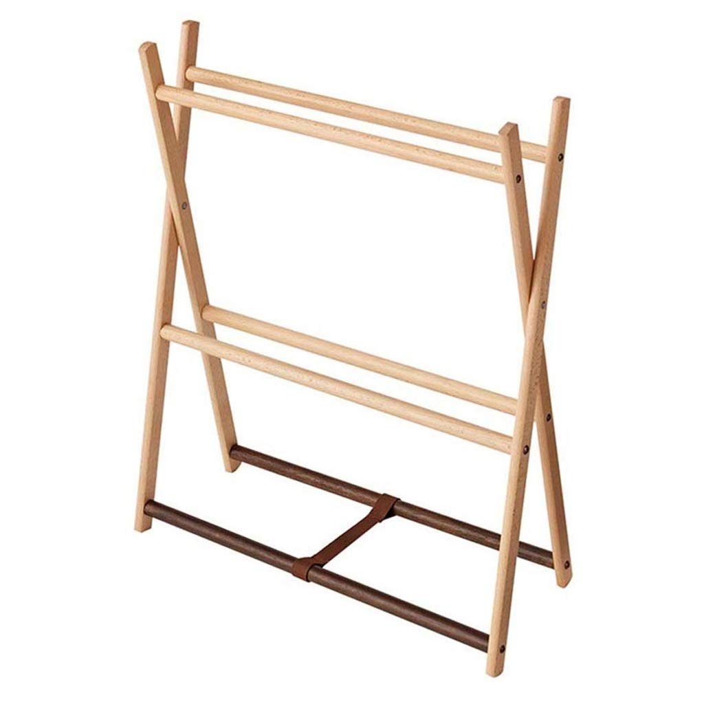 Foldable Shoe Rack for Door - Solid Wood Space Saving Slipper Organizer | Perfect for Entryway, Closet & Small Apartment Storage Solutions
