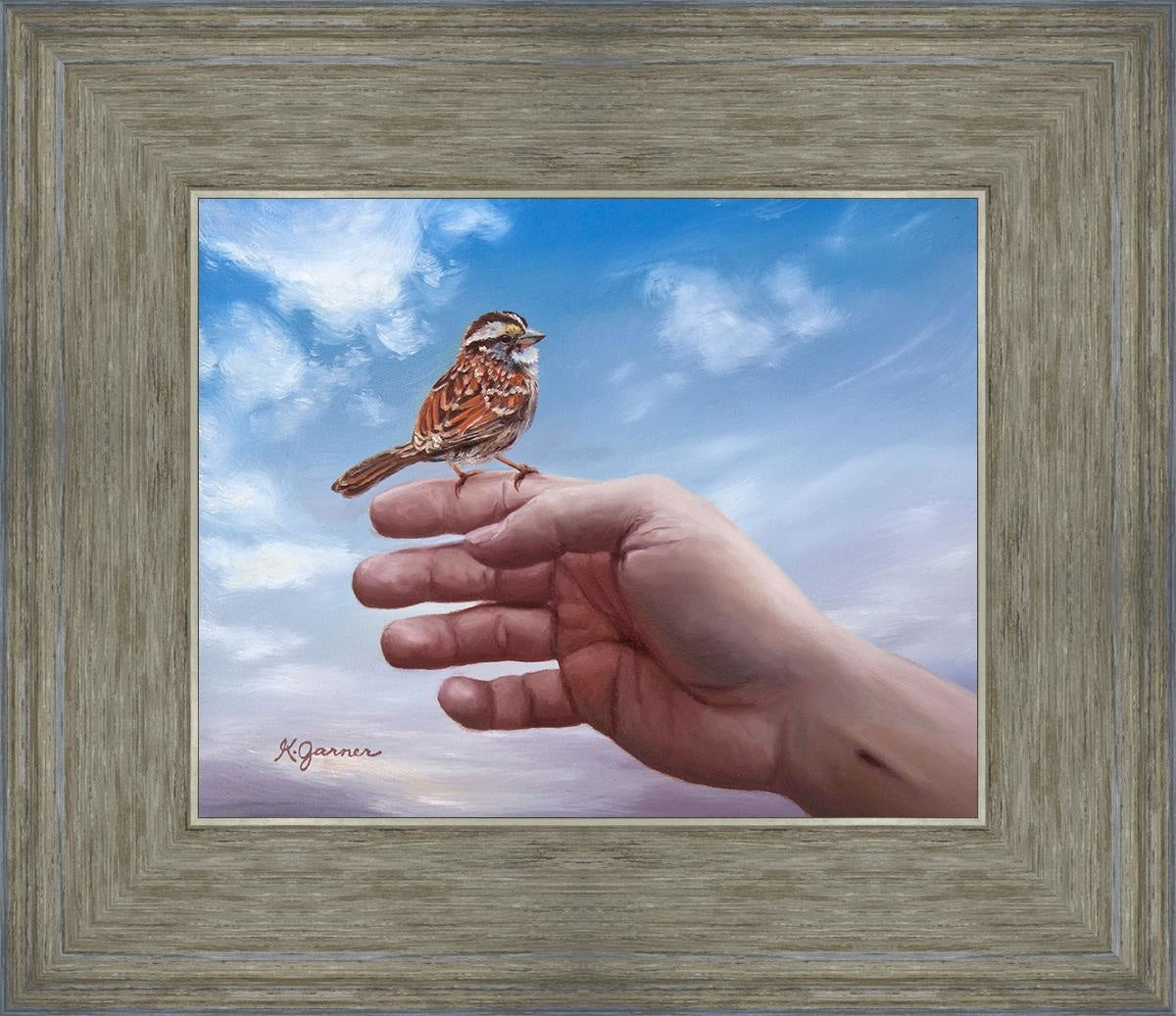 Every Sparrow is Known - Inspirational Christian Wall Art Decor for Home & Office - Perfect for Living Room, Bedroom, Church & Gift Giving