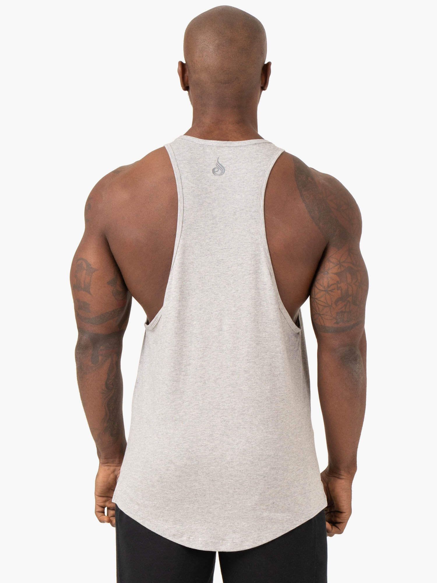 Pursuit Baller Tank Top - Light Grey Marl | Women's Athletic Workout Shirt for Yoga, Running & Gym