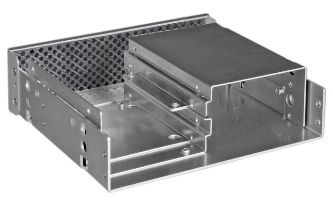 Lian Li BZ-525B Black Internal 5.25 Inch HDD/SSD Mounting Bracket Kit - Perfect for PC Case Drive Installation and Expansion