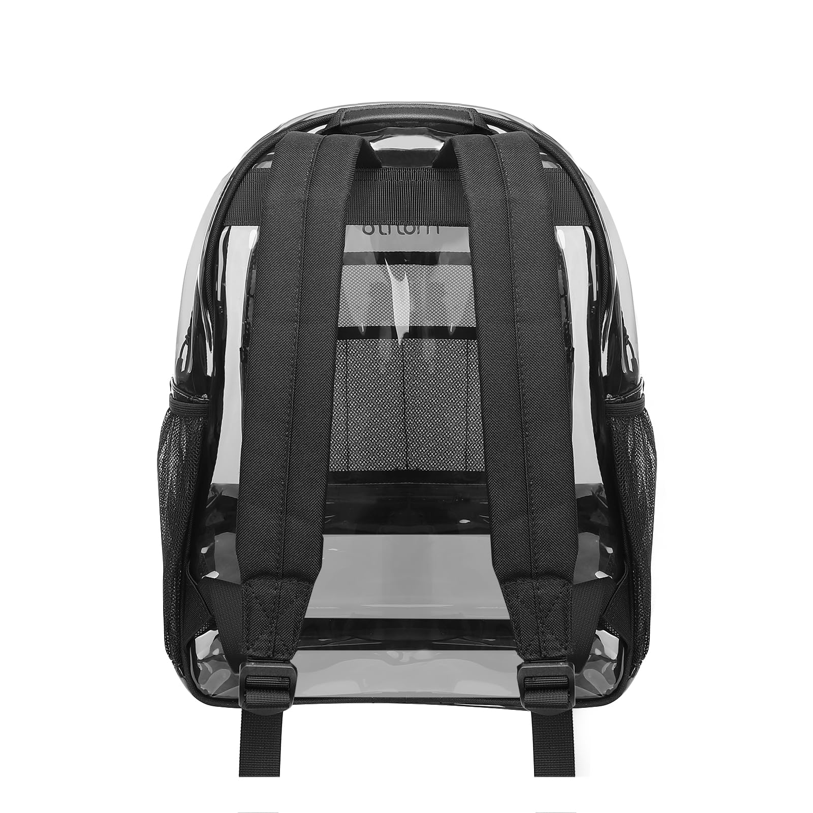 MOSISO 15.6-16 Inch Waterproof Laptop Backpack - Large Capacity Business Travel Bag with Reinforced Strap, Stylish TPU Transparent Design for Men & Women - Perfect for Work, School, Airplane & Daily Commute