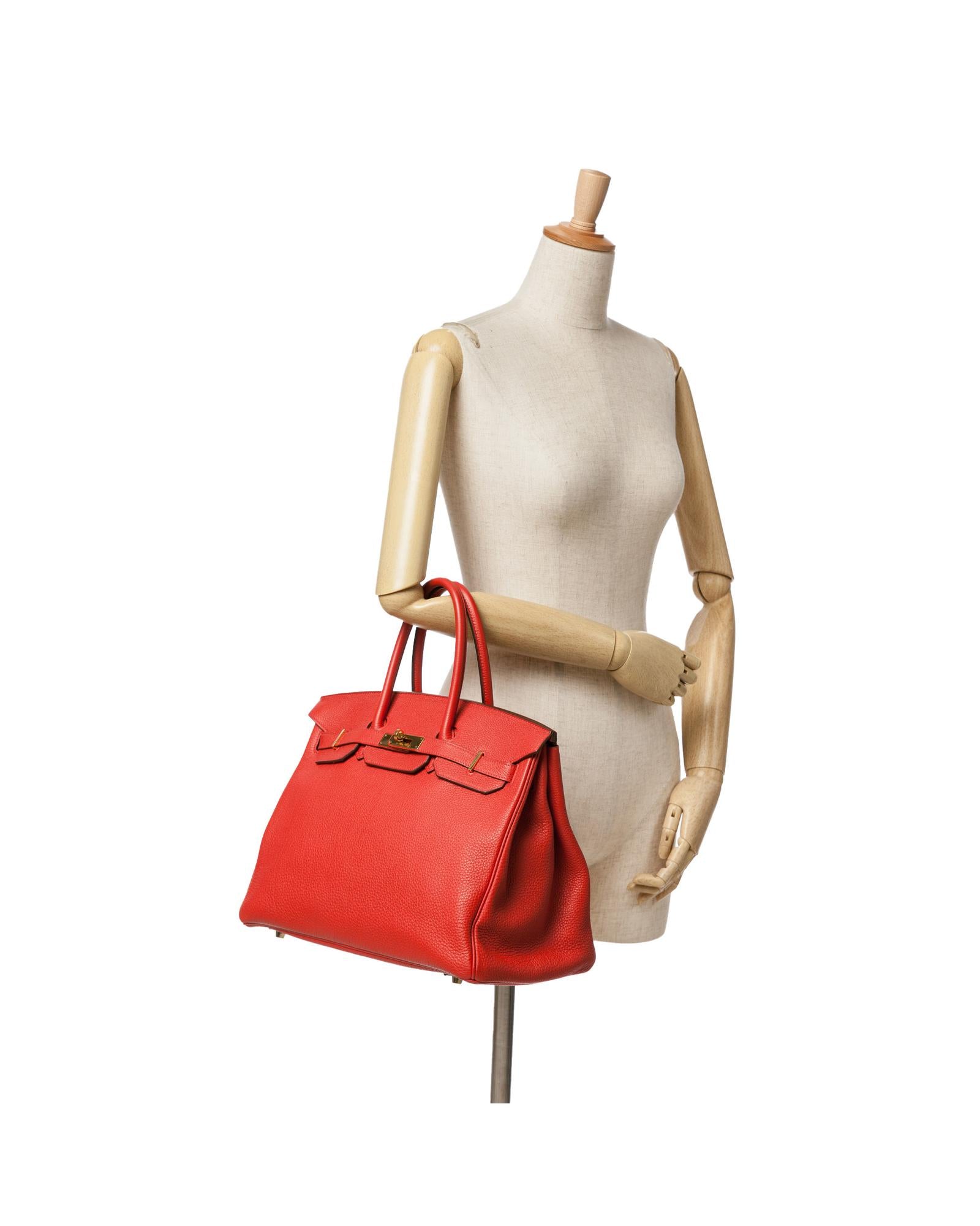 Luxury Birkin 35cm Handbag - Premium Leather Tote Bag for Women | Perfect for Work, Travel & Special Occasions