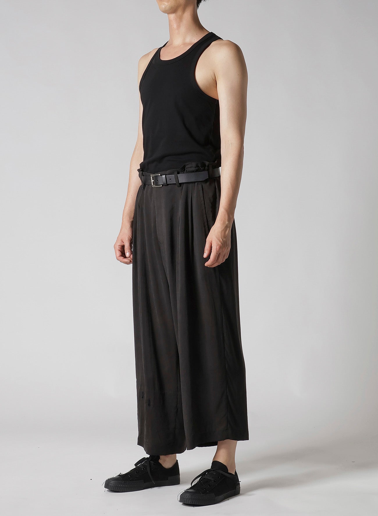 Eco-Friendly Cellulose Ozone Paneled Wide Leg Pants for Women - Comfortable Loose Fit Harem Trousers for Casual Wear, Yoga, and Travel