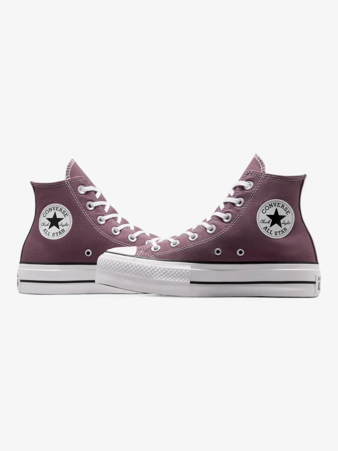 Converse Chuck Taylor Hi Platform Sneakers in Burgundy - Stylish High-Top Shoes for Women & Men | Perfect for Casual Wear, Street Fashion & Everyday Outfits