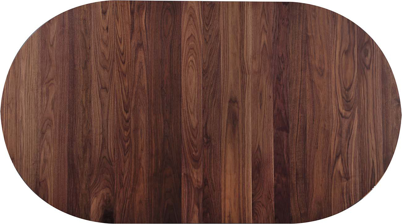 Walnut Grove 48 Inch Round Dining Table - Solid Wood Kitchen Table for 6 - Perfect for Family Dining, Kitchen, Breakfast Nook & Small Spaces