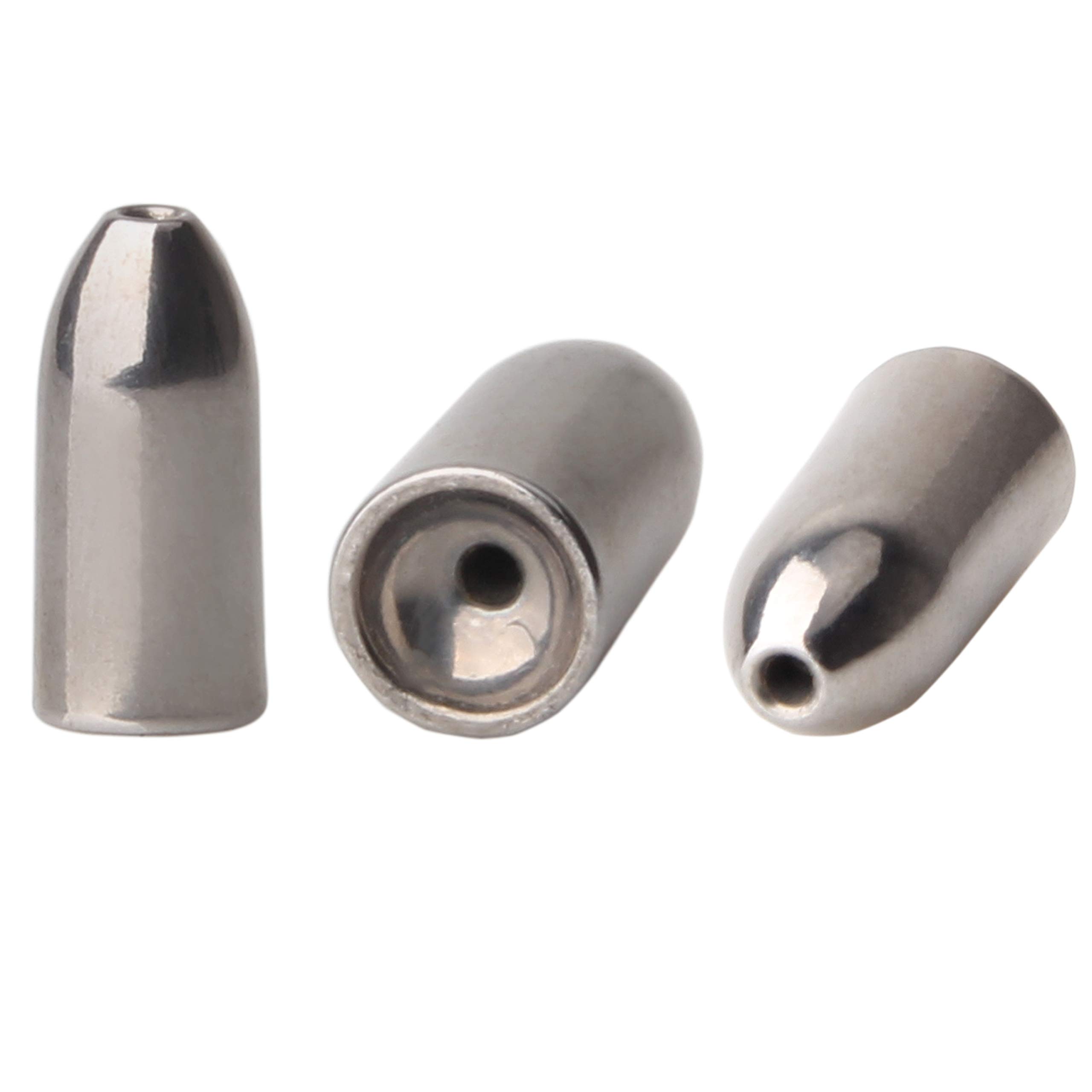 Tungsten Bullet Sinkers for Bass Fishing - Carolina & Texas Rigs - Perfect for Punching Heavy Cover