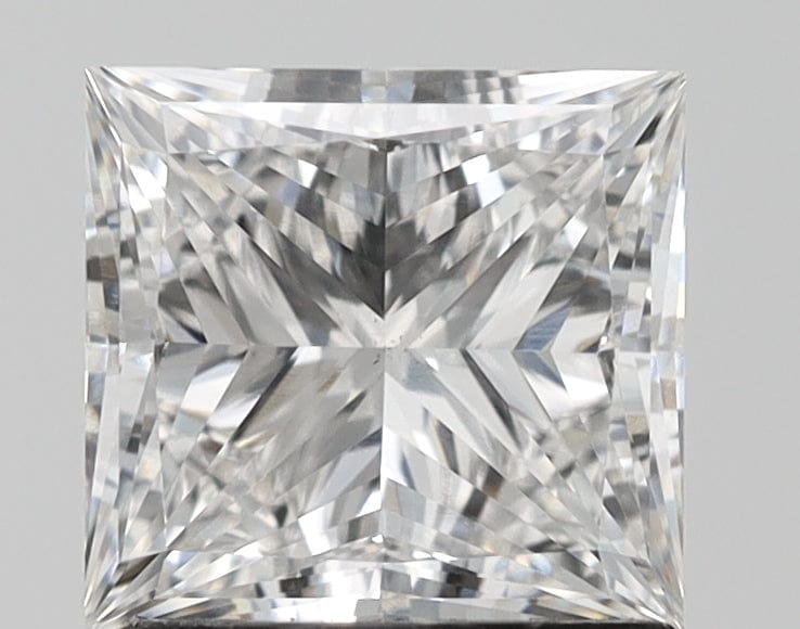 2 Carat E Color VS1 Clarity Princess Cut Lab-Grown Diamond - Perfect for Engagement Rings & Fine Jewelry