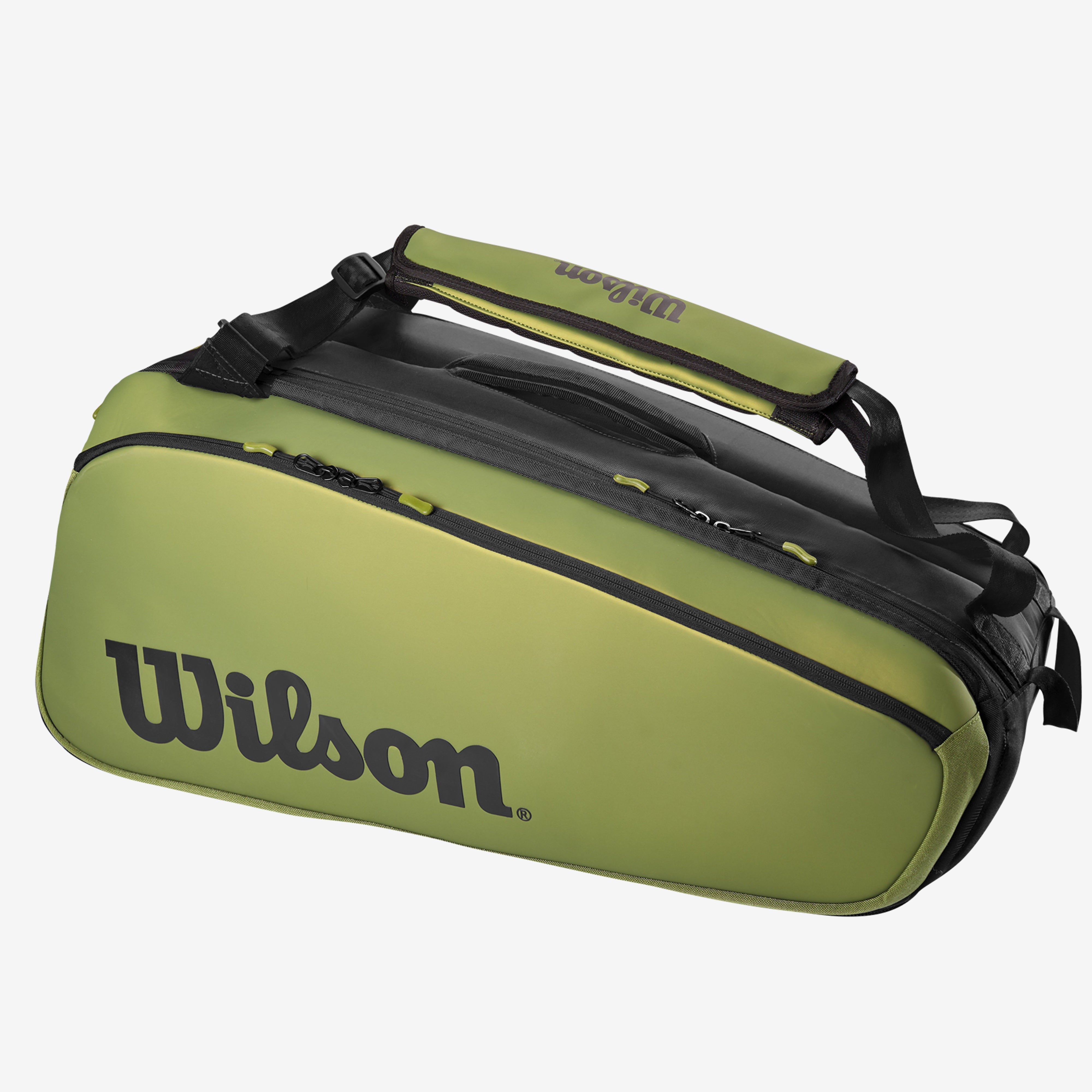 Wilson Super Tour Blade v8 9-Pack Tennis Bag - Premium Tennis Gear for Players & Coaches - Perfect for Tournaments, Practice & Travel
