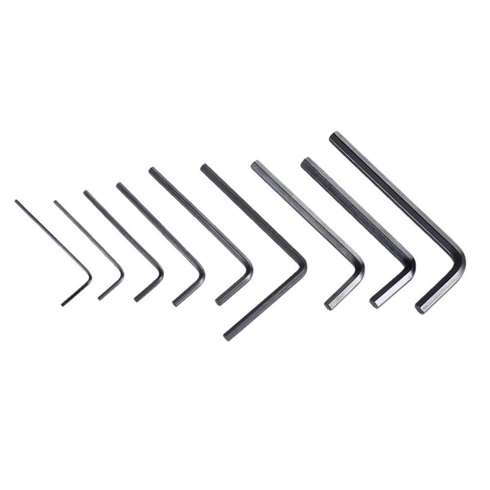 Milisten 9-Piece Guitar Repair Tool Kit - Premium Metal Wrench Set with Hex Keys for Guitar & Bass Maintenance | Professional Instrument Accessories for Musicians & Luthiers | Perfect for Home Studio, Stage Performances & Music Workshops