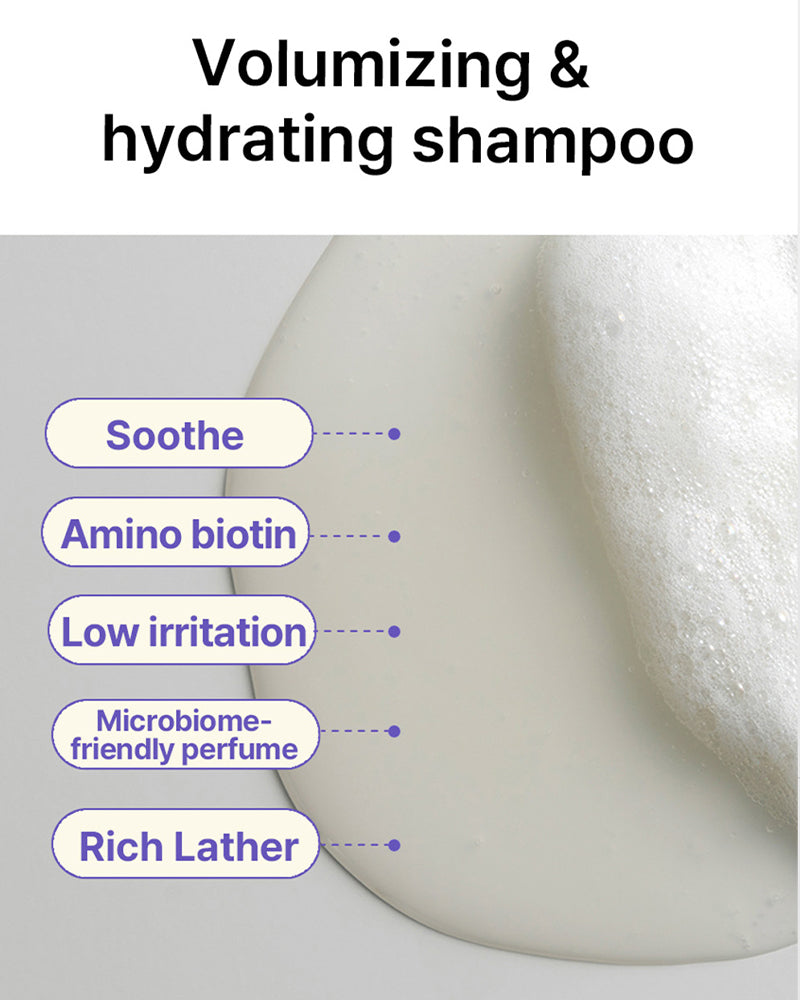 Heimish RX Amino Biotin Intense Nourishment Revitalizing Shampoo for Damaged Hair - Repair & Strengthen Hair with Biotin & Amino Acids - Perfect for Dry, Brittle Hair Care at Home