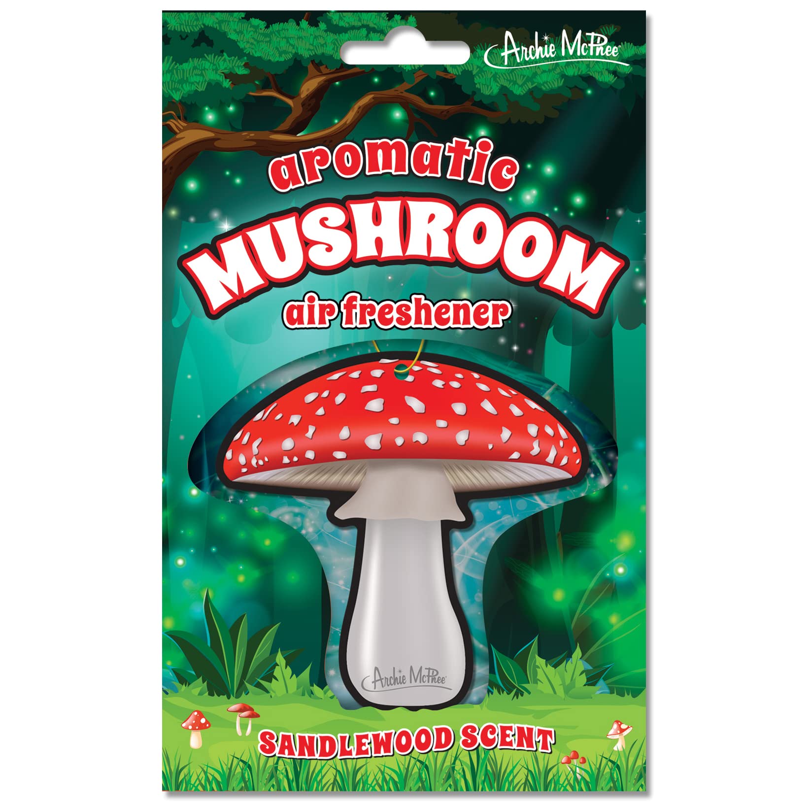 Premium Aromatic Mushroom Sandalwood Scented Air Freshener for Home, Office & Car | Long-Lasting Natural Fragrance | Stress Relief & Relaxation