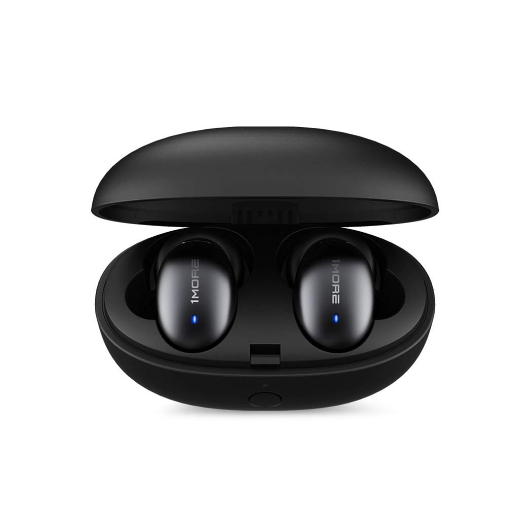 1MORE Stylish True Wireless Earbuds with Bluetooth 5.0 | Hi-Fi Stereo Sound & Deep Bass | Built-in Mic for Calls | 24H Playtime with Charging Case | Renewed | Perfect for Workouts, Commuting & Travel