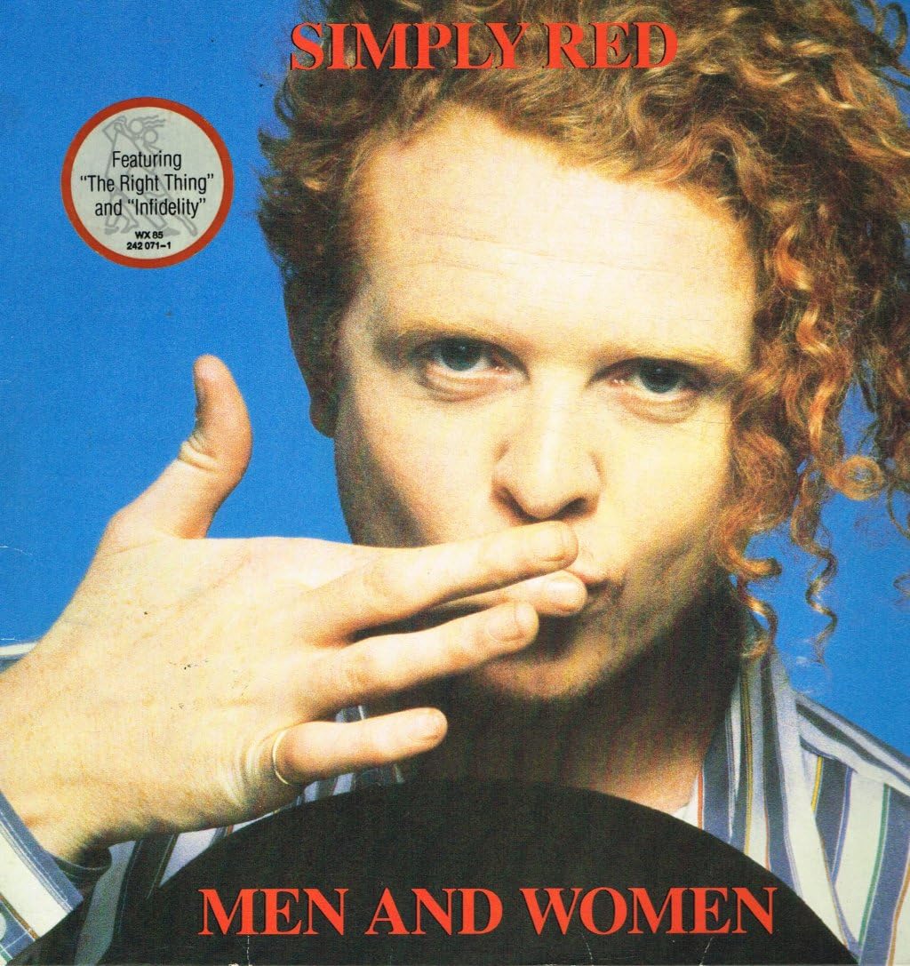 Simply Red - Men And Women [LP Vinyl Record] - Perfect for Home Listening & Vintage Music Collectors